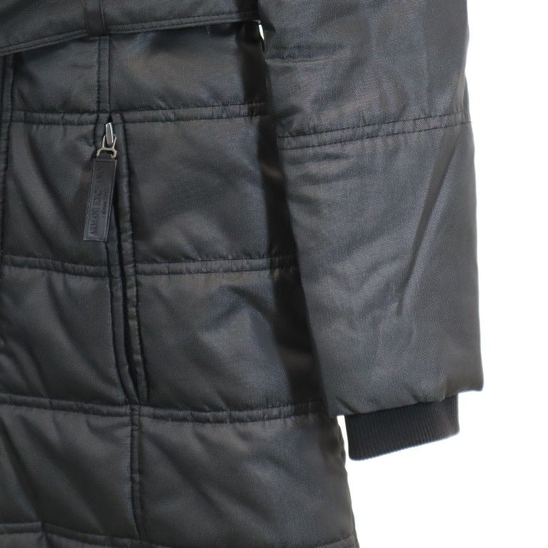 ARMANI EXCHANGE アルマーニエクスチェンジ 中綿コート XS グレー系 フード レディース