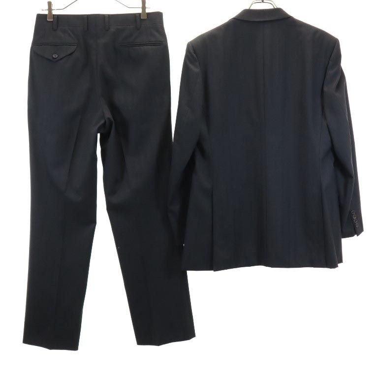 BURBERRY バーバリー 三陽商会 日本製 ウール ストライプ柄 スーツ 上下 セットアップ 94-82-175 グレー系 メンズ