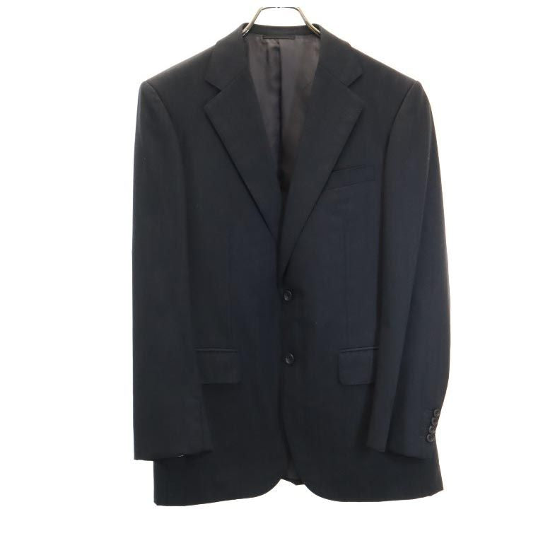 BURBERRY バーバリー 三陽商会 日本製 ウール ストライプ柄 スーツ 上下 セットアップ 94-82-175 グレー系 メンズ