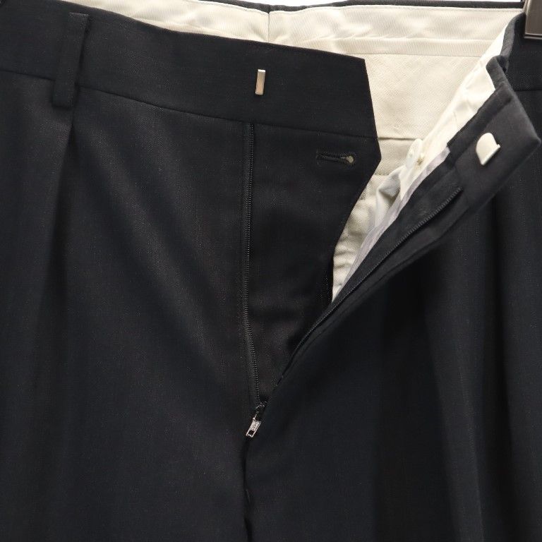 BURBERRY バーバリー 三陽商会 日本製 ウール ストライプ柄 スーツ 上下 セットアップ 94-82-175 グレー系 メンズ