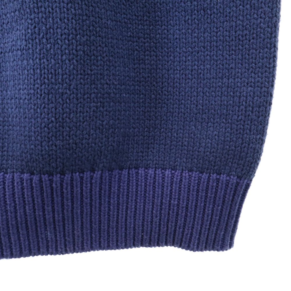 XLARGE エクストララージ ニット Vネック ベスト XL ネイビー系 メンズ