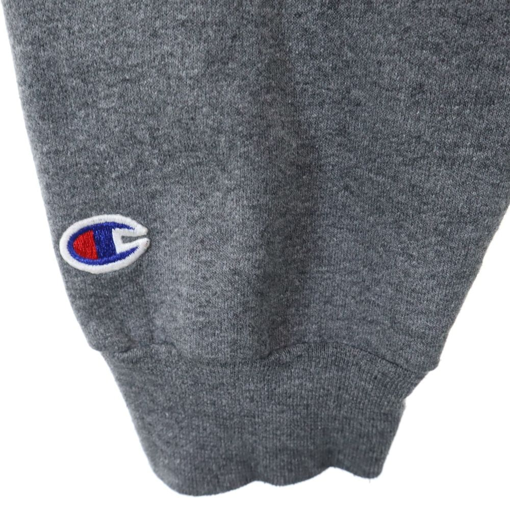 Champion チャンピオン 長袖 スウェットパーカー L グレー 裏起毛 メンズ