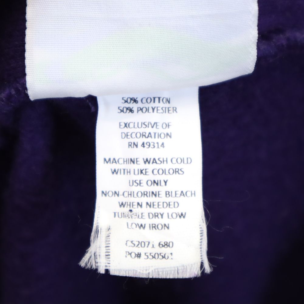 Champion チャンピオン 長袖 スウェットパーカー M パープル 裏起毛 メンズ