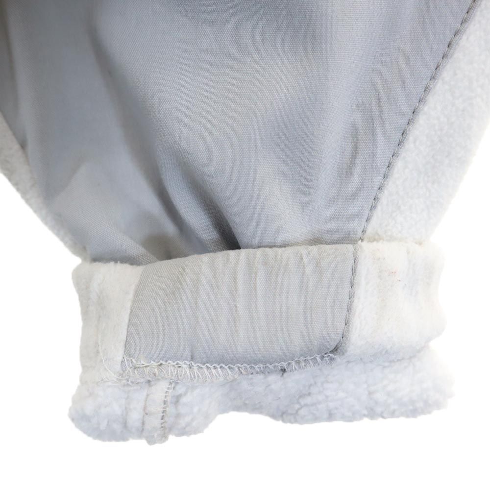 THE NORTH FACE ノースフェイス アウトドア フリースジャケット S 白×グレー レディース