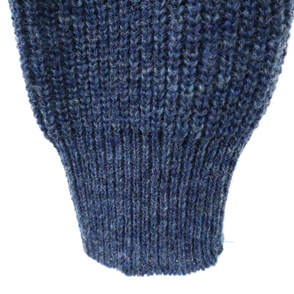 glamb グラム 長袖 ウールニット カーディガン 1 ブルー系 日本製 メンズ