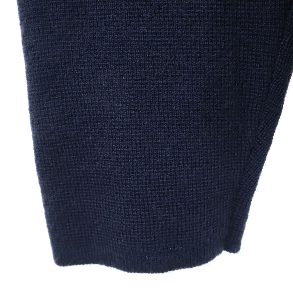 ADOLFO DOMINGUEZ アドルフォドミンゲス 長袖 ウールブレンド ニット カーディガン 4 ネイビー系 メンズ