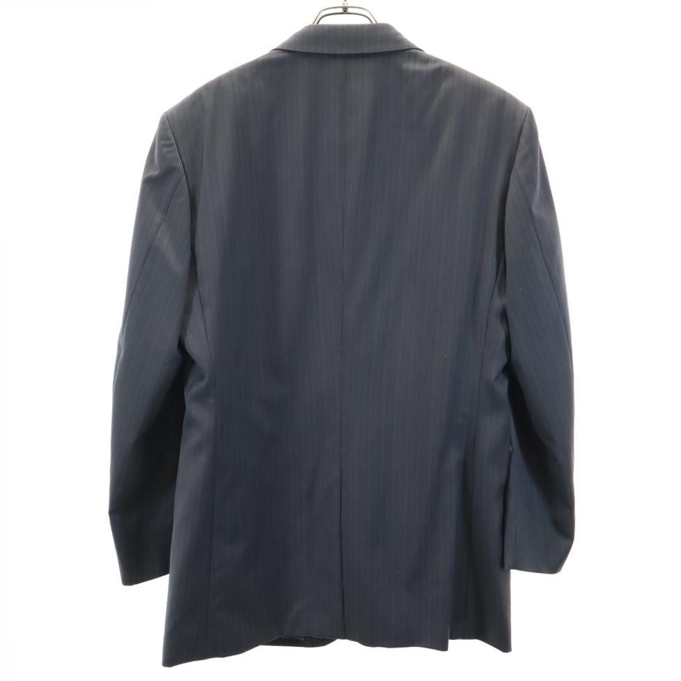 Durban ダーバン ストライプ柄 テーラードジャケット 98AB6 グレー メンズ