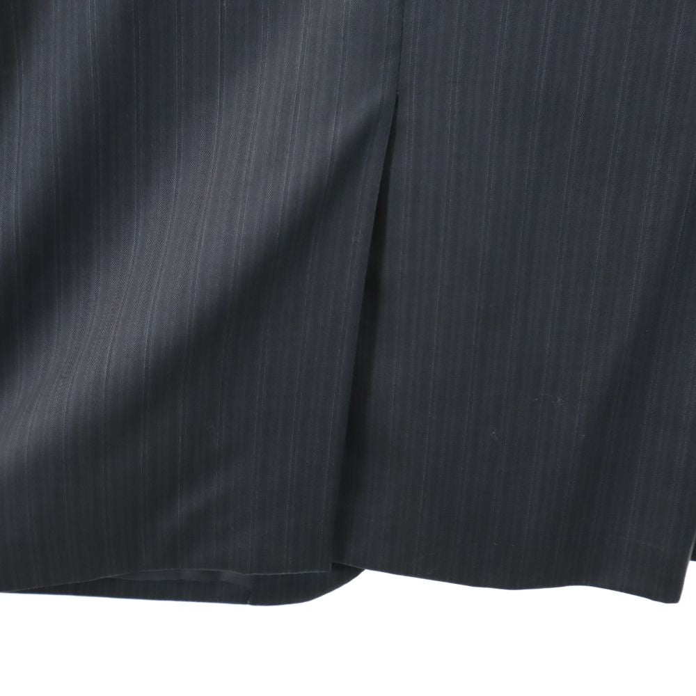 Durban ダーバン ストライプ柄 テーラードジャケット 98AB6 グレー メンズ