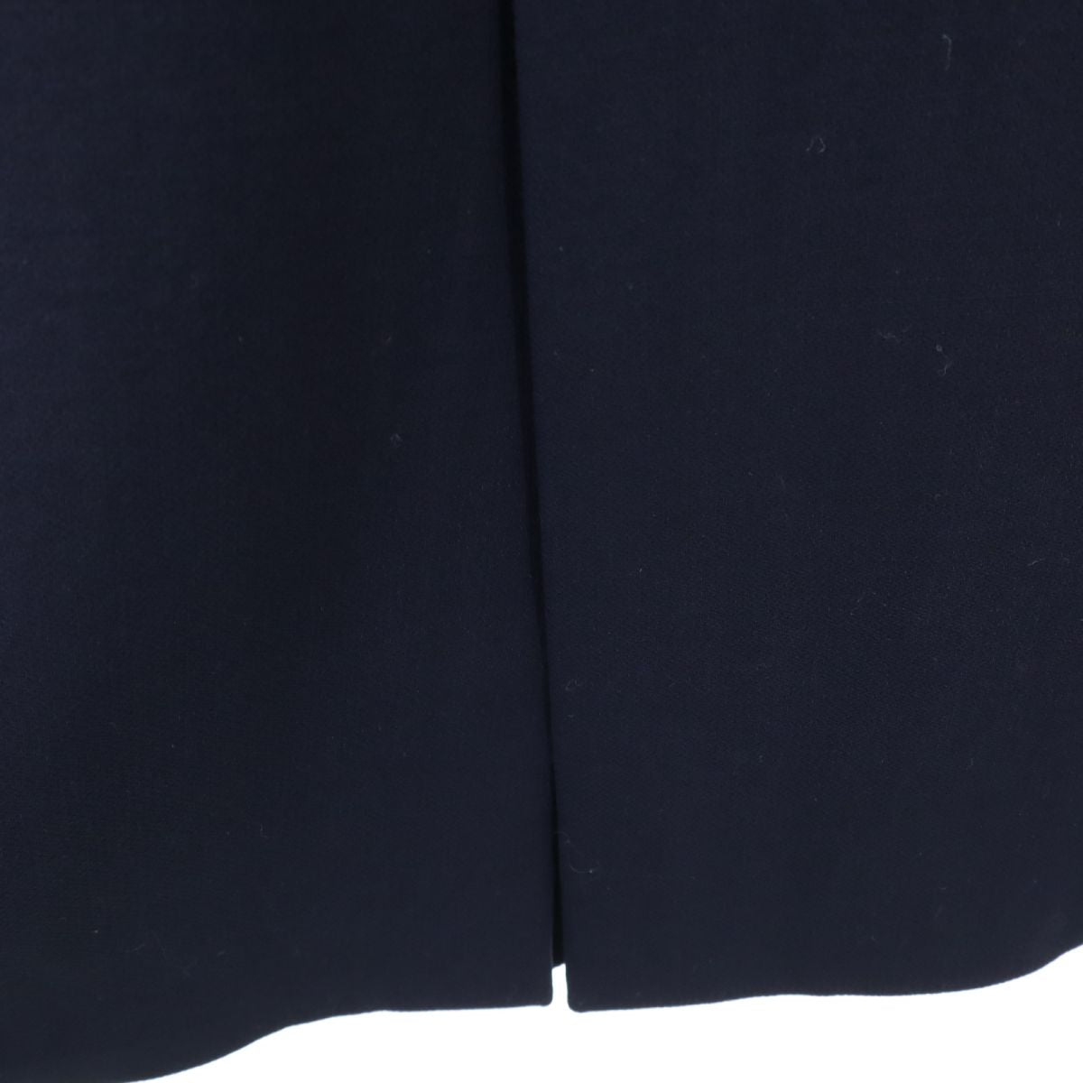 Salvatore Ferragamo サルヴァトーレフェラガモ イタリア製 ウールコート US 6 ネイビー レディース