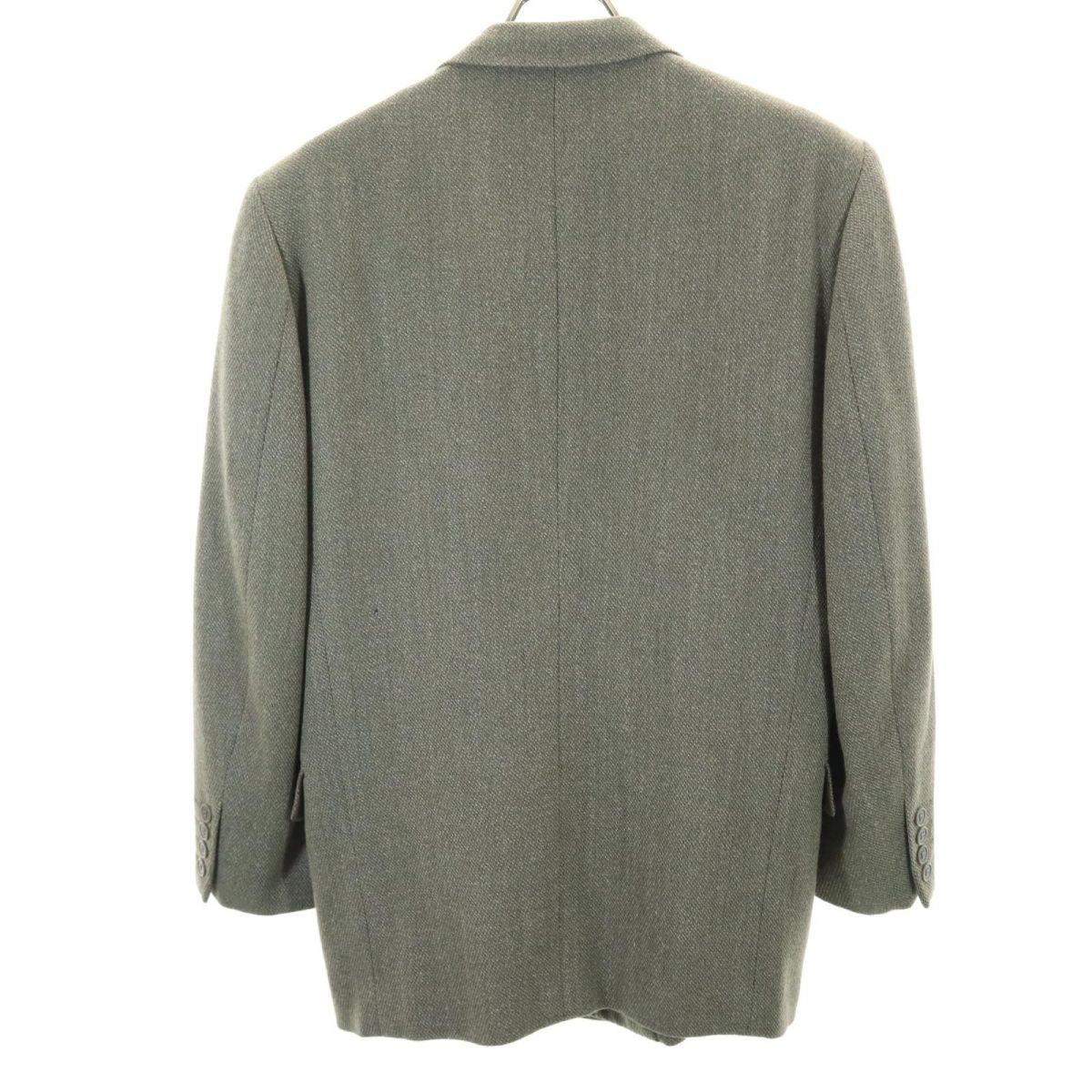 Christian Dior クリスチャンディオール 90s オールド ウール ダブル テーラードジャケット S カーキ MONSIEUR メンズ