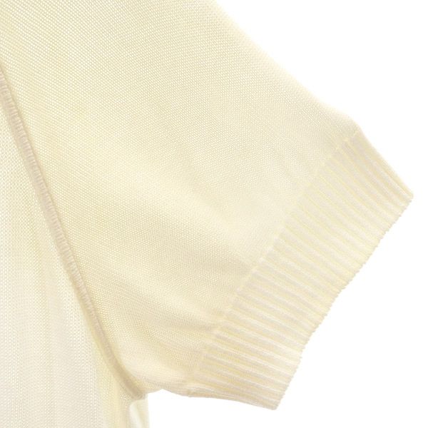 Valentino ヴァレンチノ 半袖 ニット カーディガン ホワイト ROMA レディース