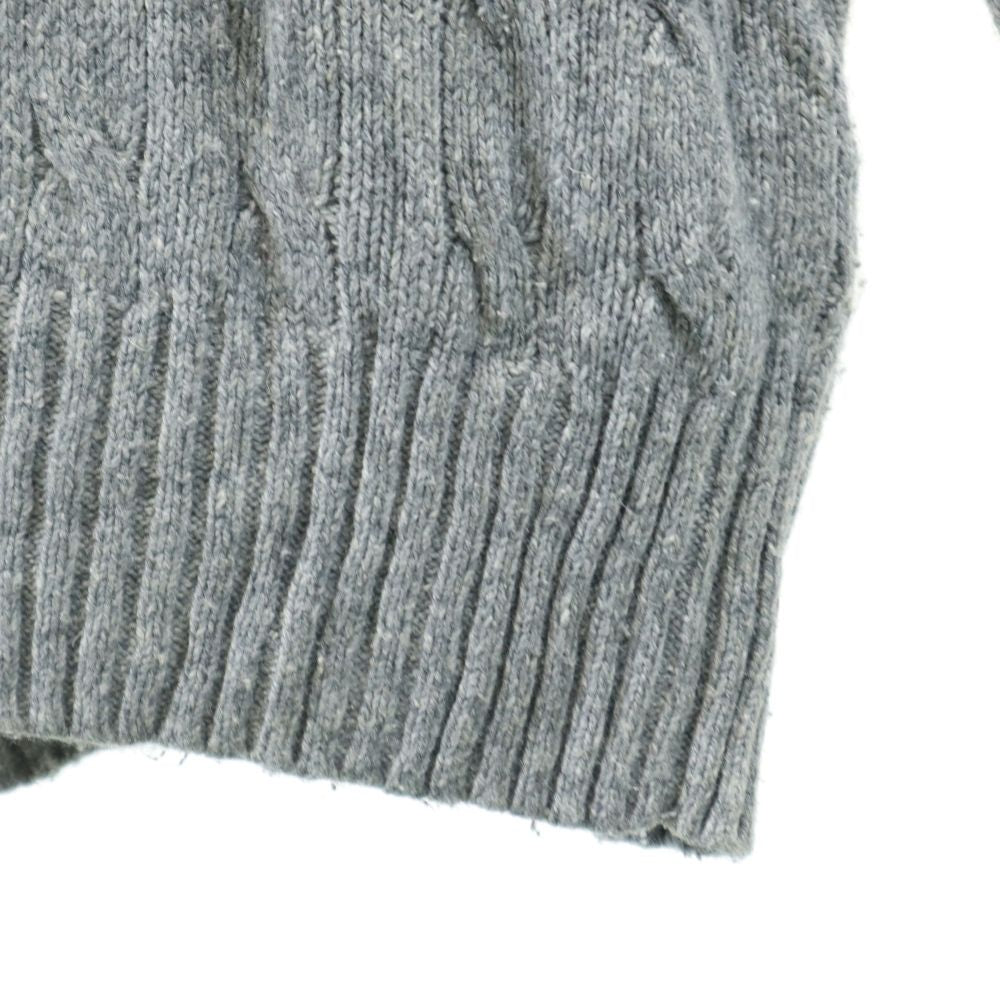 ポロバイラルフローレン 長袖 シルク セーター XL グレー系 Polo by Ralph Lauren ニット メンズ