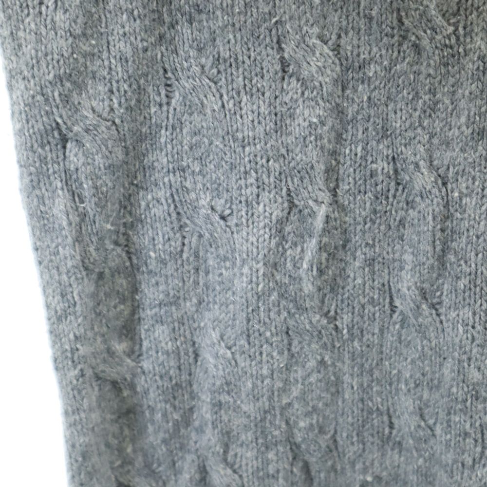 ポロバイラルフローレン 長袖 シルク セーター XL グレー系 Polo by Ralph Lauren ニット メンズ