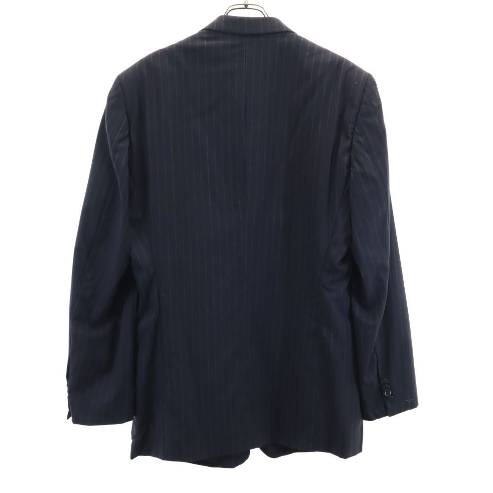 ARMANI アルマーニ ウール テーラードジャケット 42 ネイビー メンズ