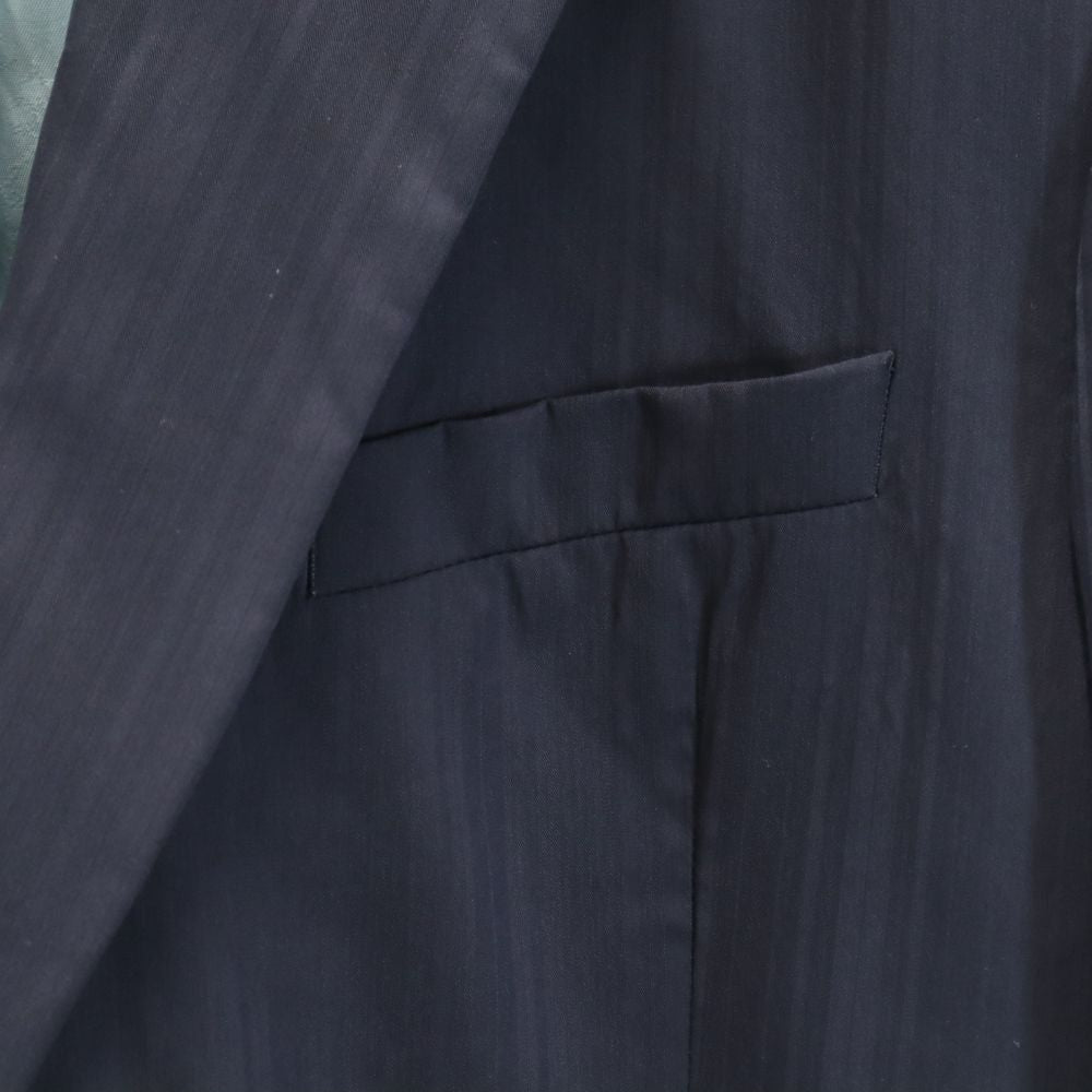 KENZO ケンゾー オム ウールブレンド テーラードジャケット 54 ネイビー HOMME メンズ