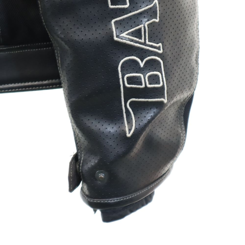 BATES ベイツ バイク ライナー付き 2way メッシュ ジャケット XXL ブラック系 ビッグサイズ プロテクター付き 半袖 メンズ