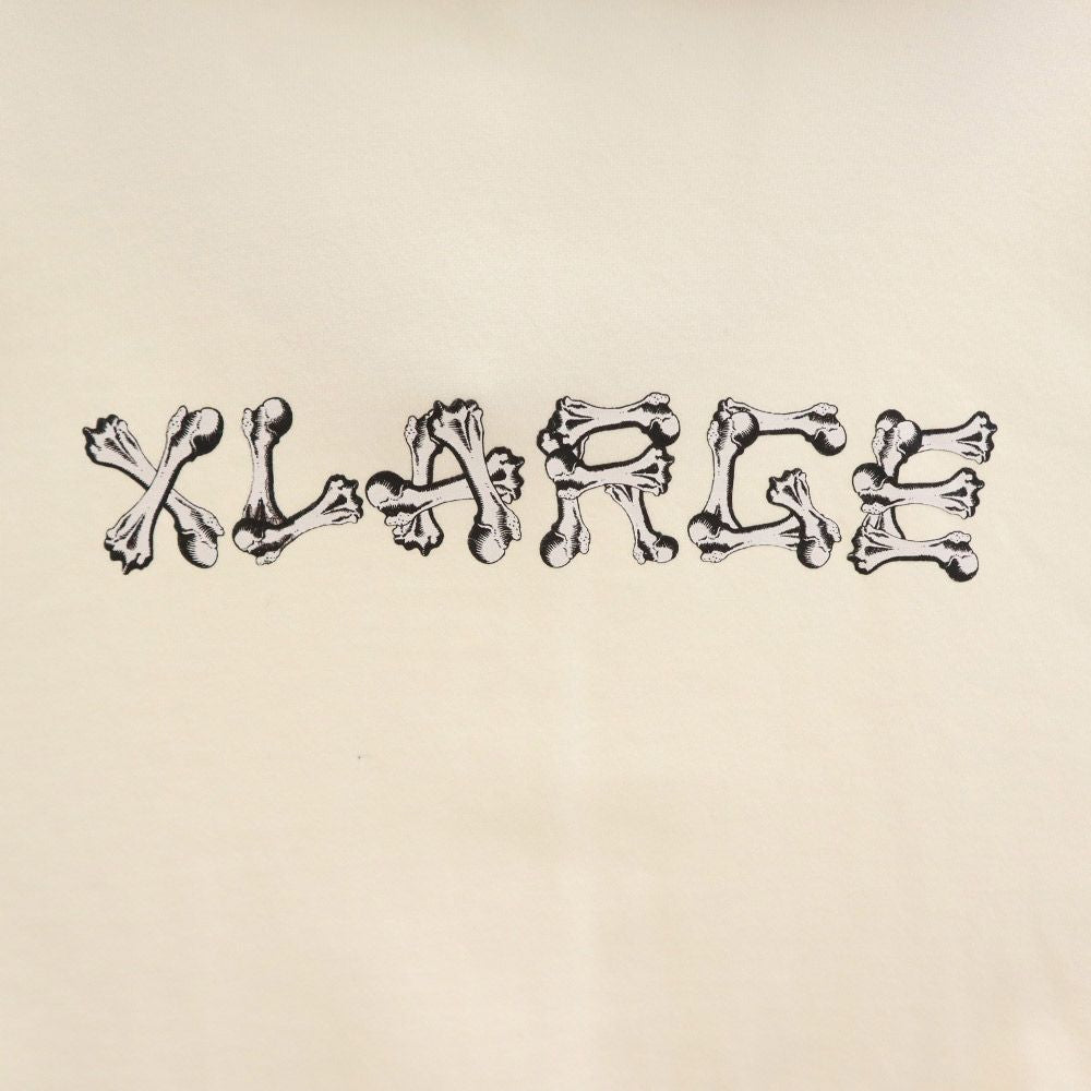 XLARGE エクストララージ 長袖 パーカー M ホワイト スウェット メンズ