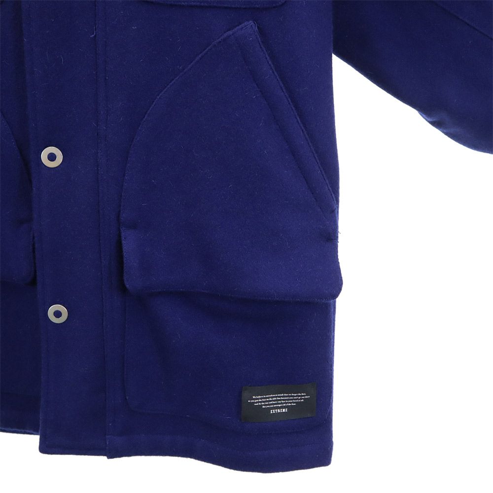 M of M URBAN EXTREMERS 長袖 ウールジャケット 1 ネイビー系 フード メンズ