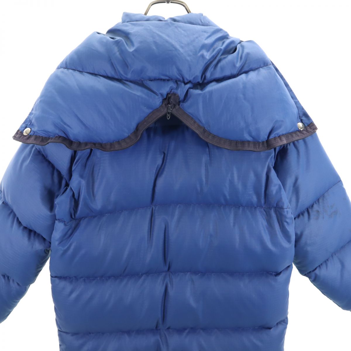 VINTAGE ヴィンテージ 70s 80s ロケットタロン ダウンジャケット ブルー リップストップ地 メンズ