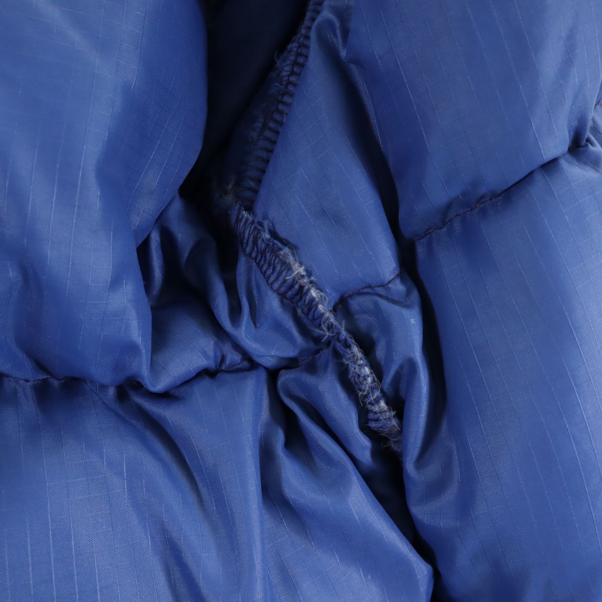 VINTAGE ヴィンテージ 70s 80s ロケットタロン ダウンジャケット ブルー リップストップ地 メンズ