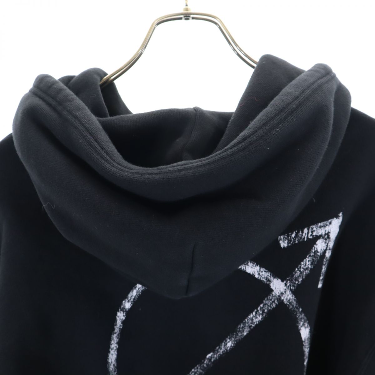 BALENCIAGA バレンシアガ 長袖 スウェットパーカー XS ブラック フード 裏起毛 レディース