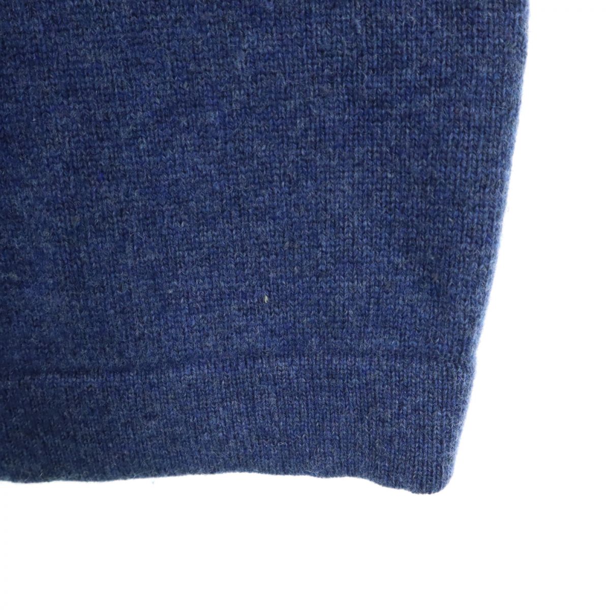 UNIQLO ユニクロ 長袖 ウール セーター ネイビー ニット メンズ