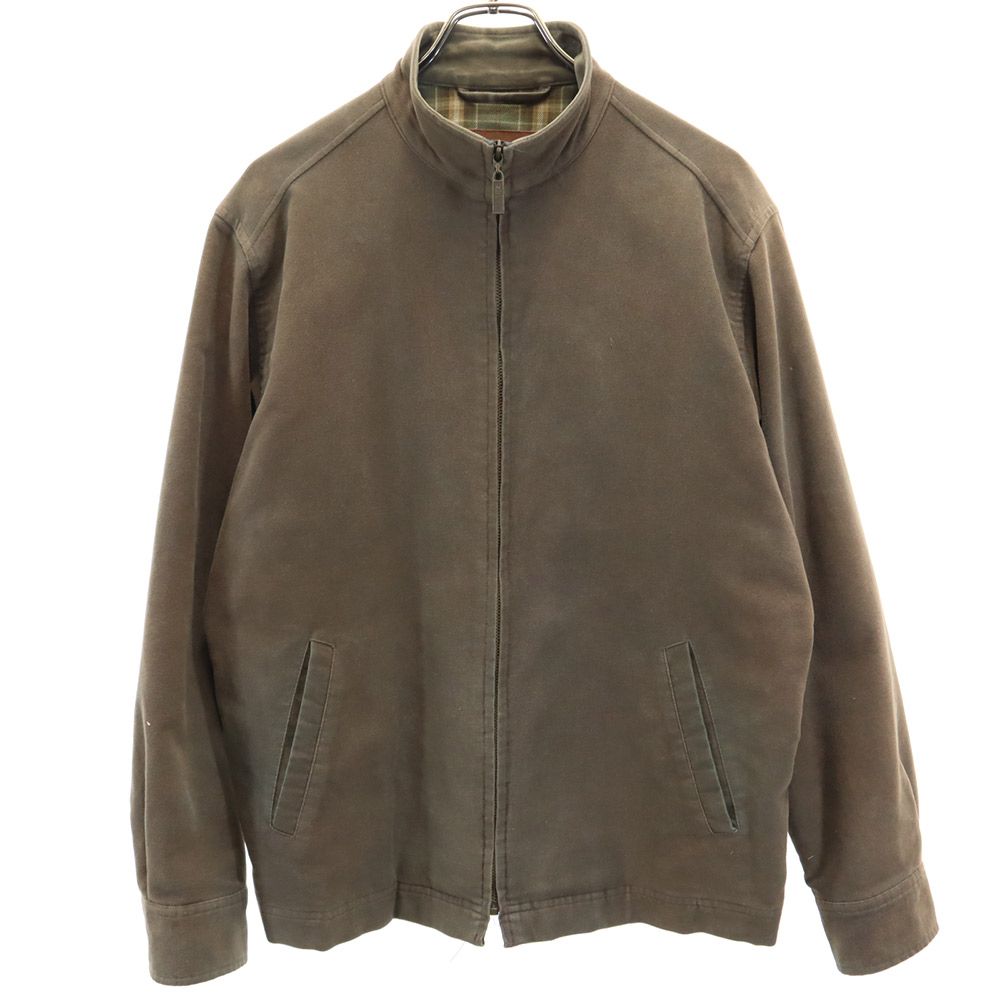 ZIPPO ジッポ 長袖 ジップジャケット L ブラウン メンズ