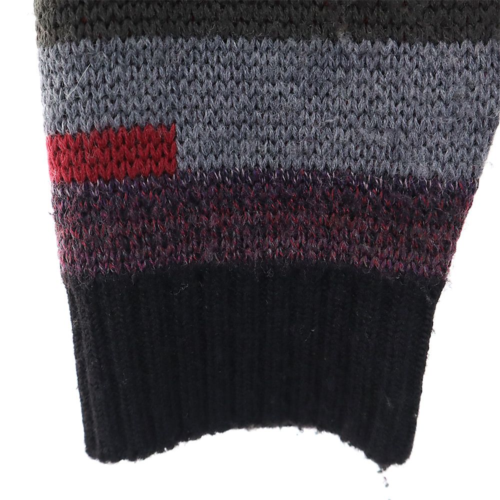 BIGHORIDAY ビックホリデー &ティーエムティー ニット ジップパーカー M ブラック系 TMT メンズ