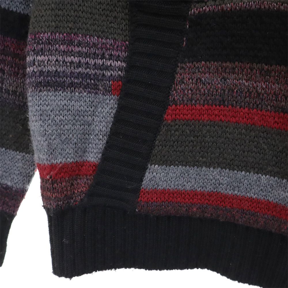 BIGHORIDAY ビックホリデー &ティーエムティー ニット ジップパーカー M ブラック系 TMT メンズ