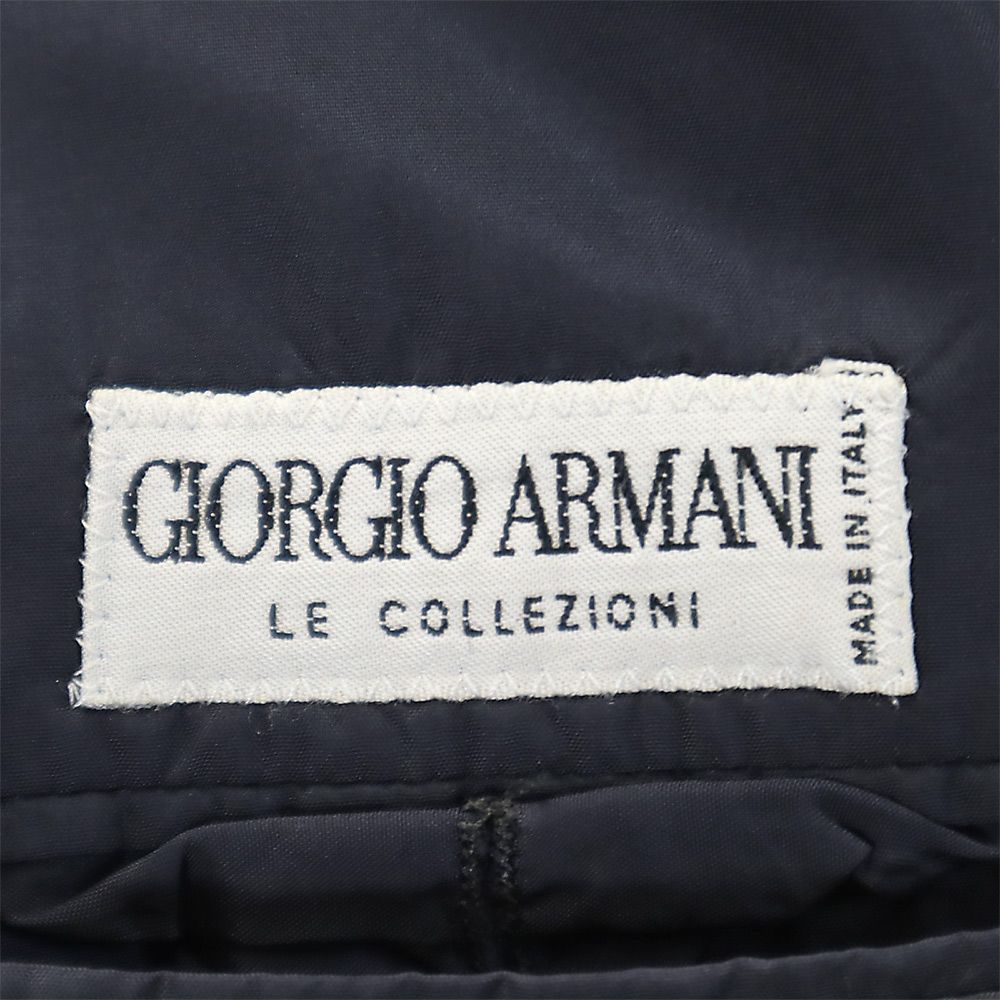 GIORGIOARMAN ジェルジオアルマーニ 90s 日本製 オールド テーラードジャケット 38.0R ブラック メンズ