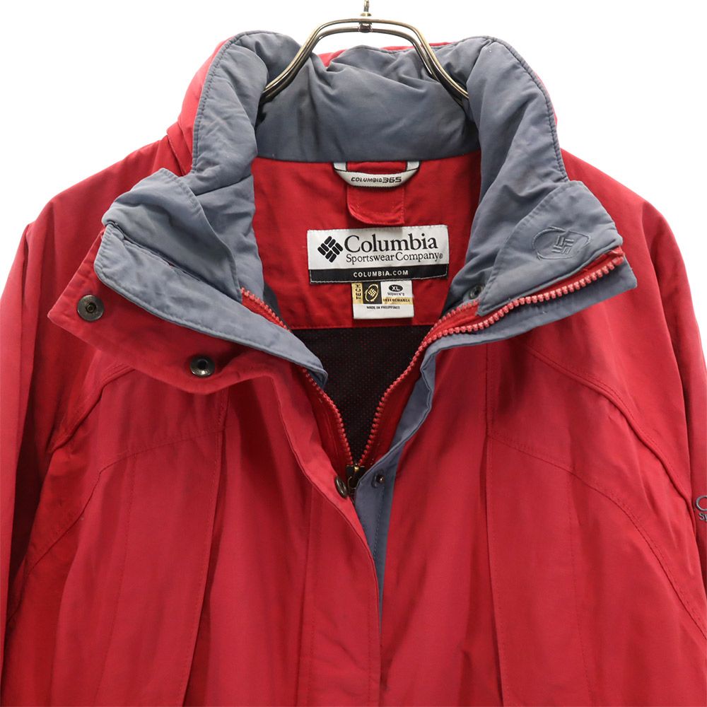 Columbia コロンビア アウトドアジャケット XL 赤 レディース