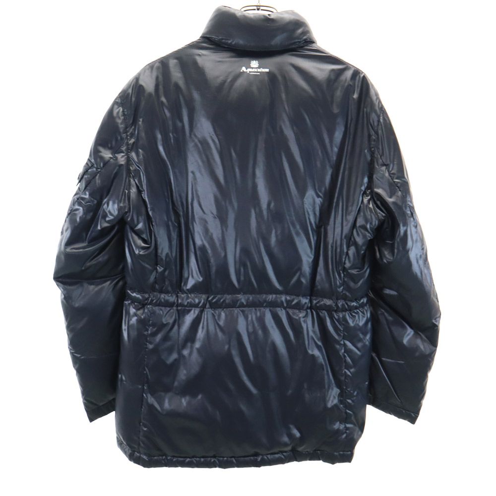 アクアスキュータム ダウンジャケット L 黒系 Aquascutum メンズ