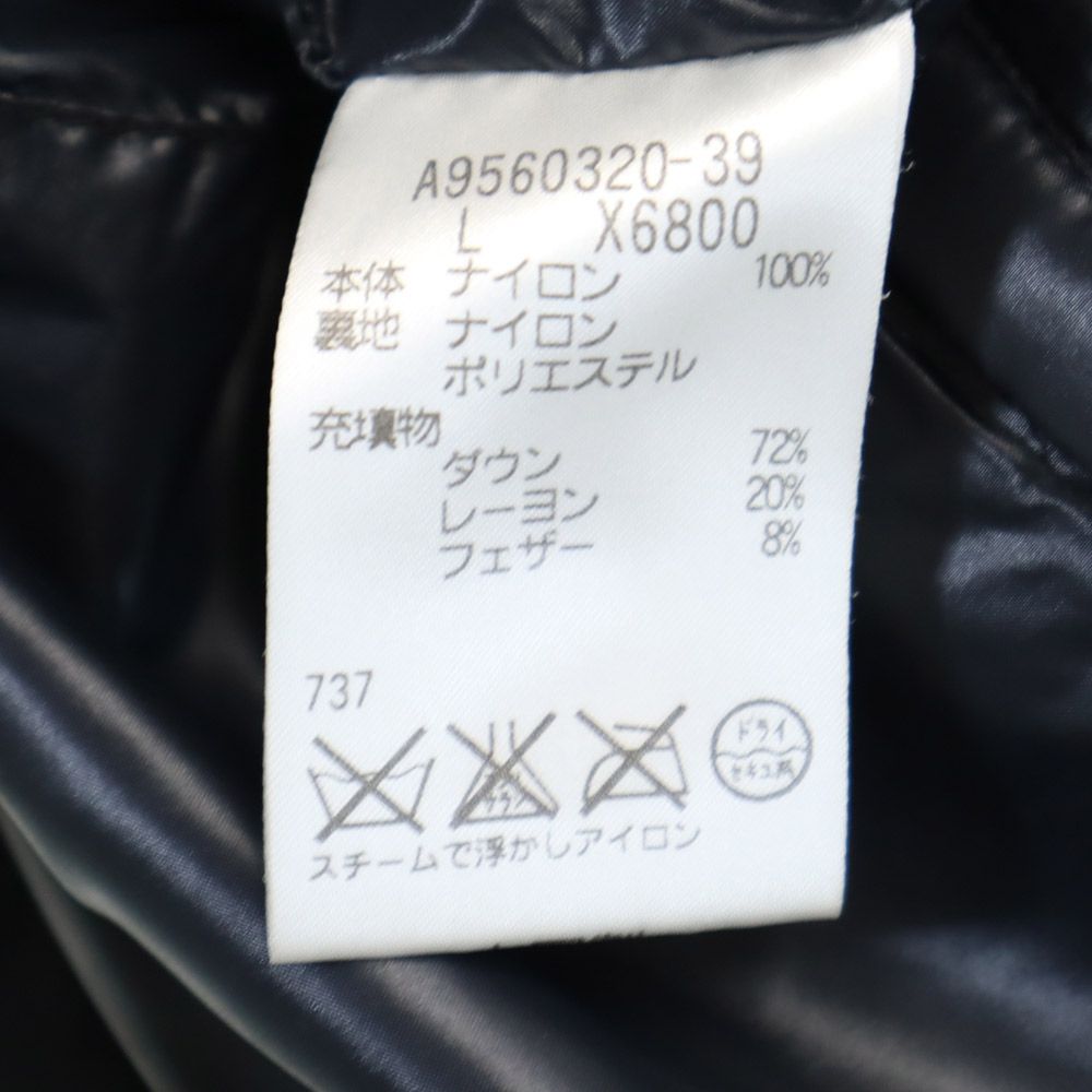 アクアスキュータム ダウンジャケット L 黒系 Aquascutum メンズ