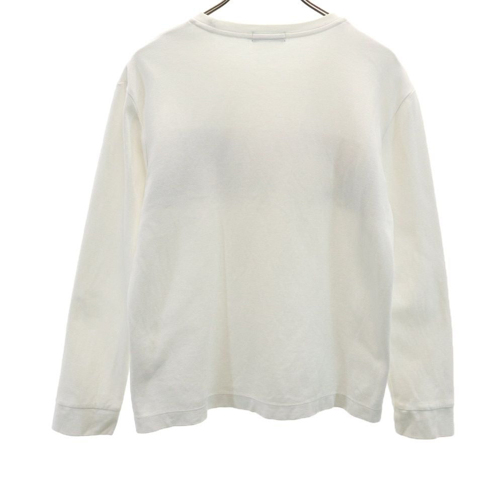 BLACK LABEL CRESTBRIDGE ブラックレーベル クレストブリッジ 三陽商会 長袖 Tシャツ M ホワイト ロンT メンズ