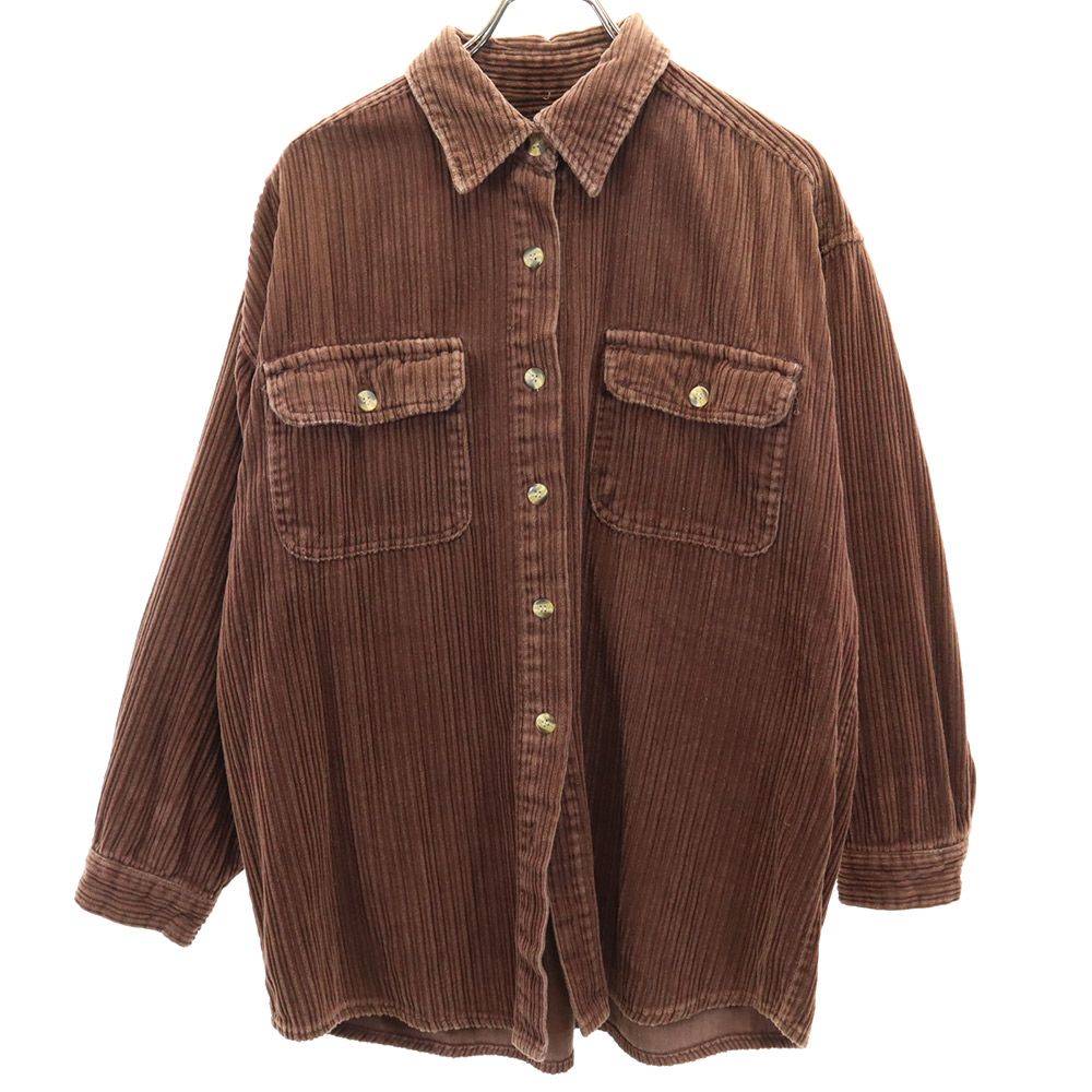 ルート66 ルート66 長袖 コーデュロイシャツ ブラウン系 レディース