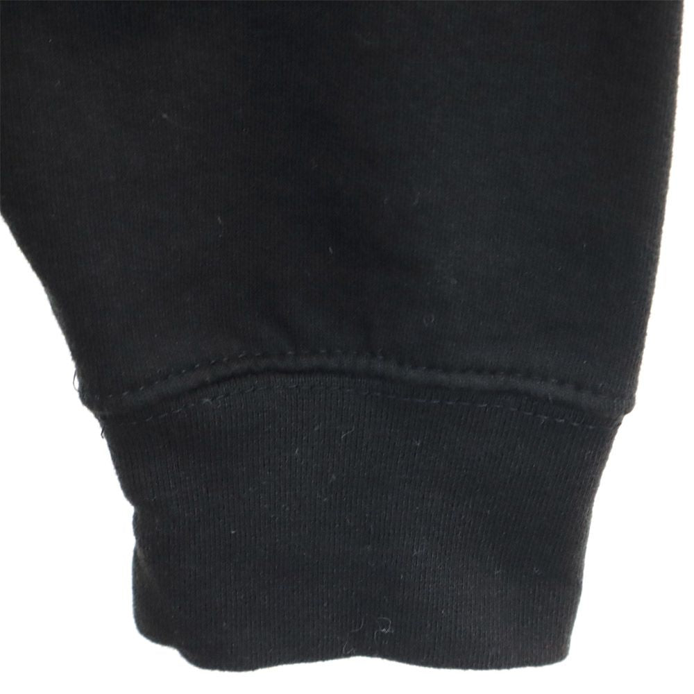 アンチソーシャルクラブ USA製 バックプリント 長袖 スウェットパーカー XL ブラック ANTI SOCIAL CLUB プルオーバー 裏起毛 メンズ