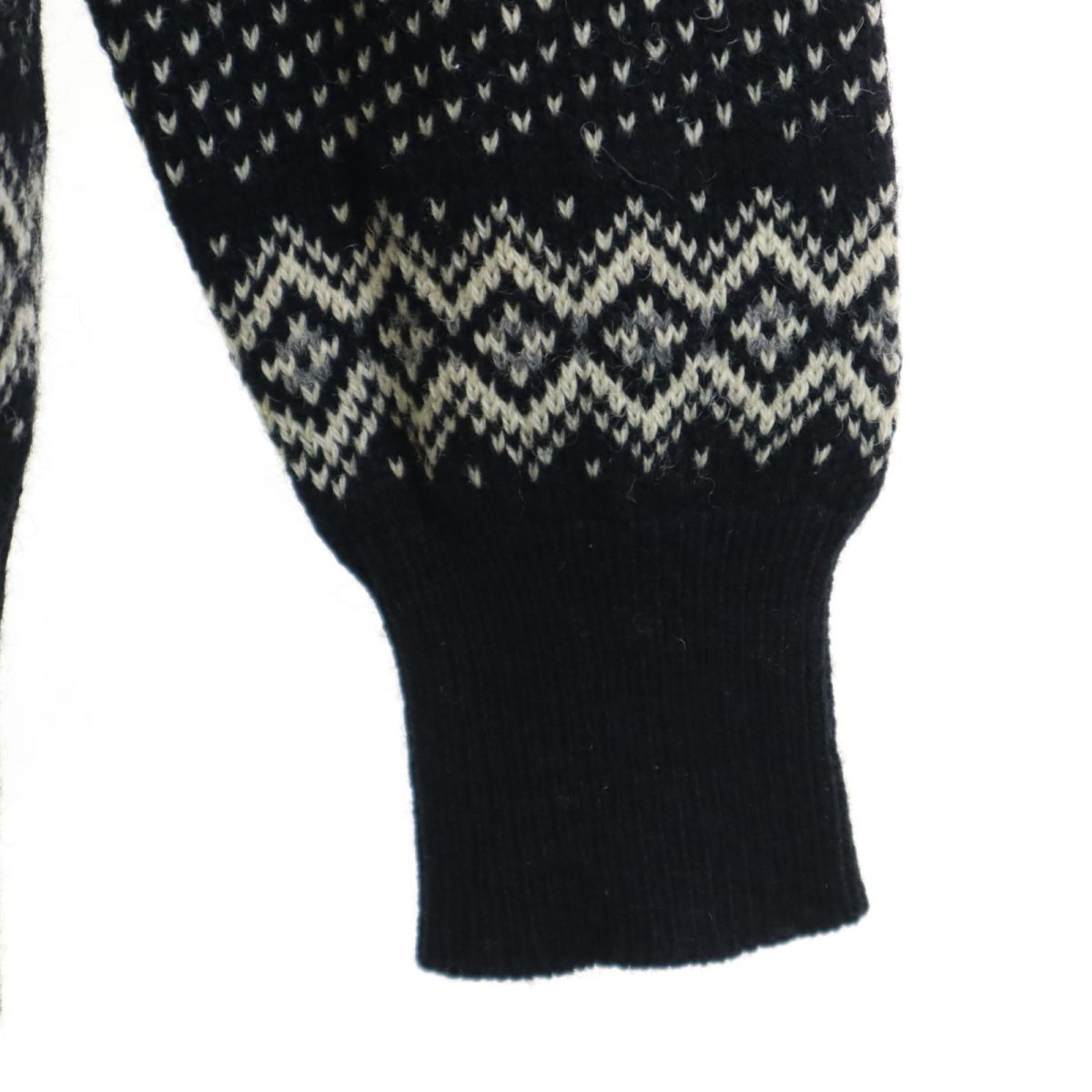 WilliSmith ウィリースミス 80s 90s ウール オールド 長袖 カーディガン M ニット メンズ