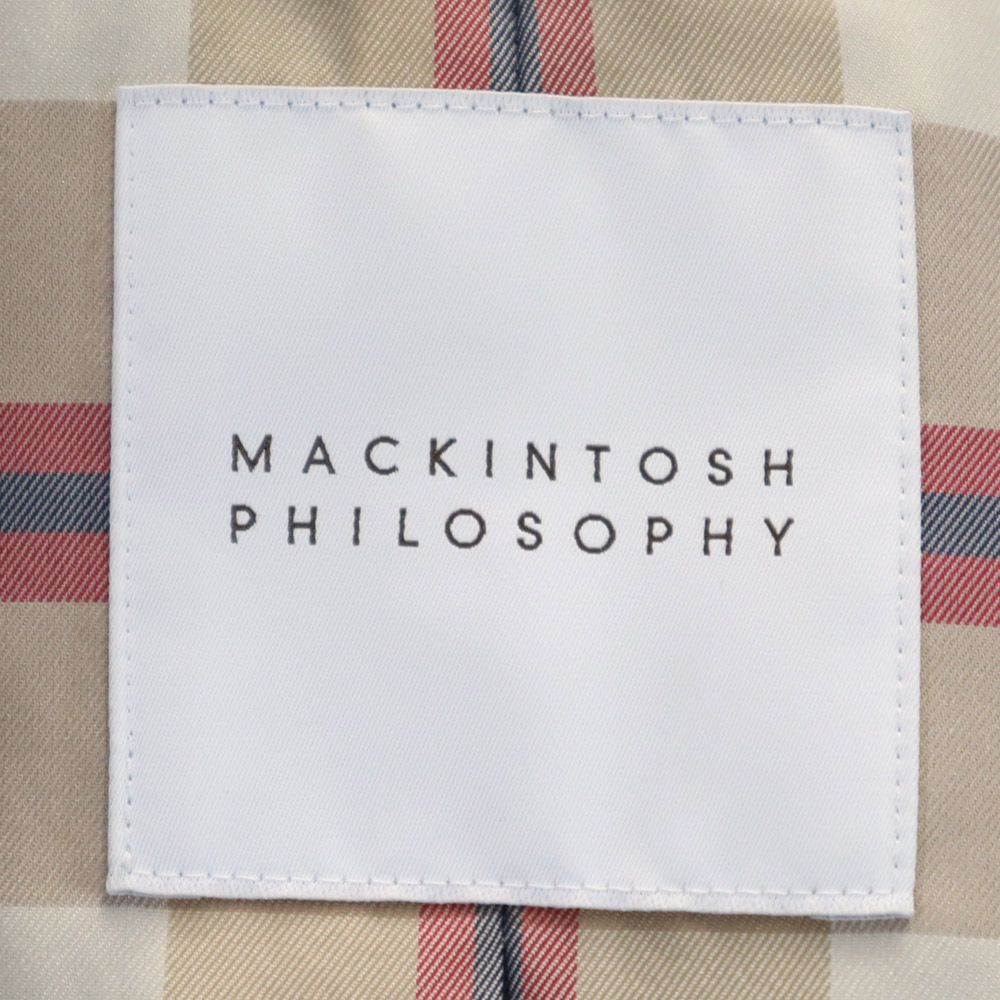 MACKINTOSH PHILOSOPHY マッキントッシュフィロソフィー ダブルボタン ジャケット 38 ネイビー レディース