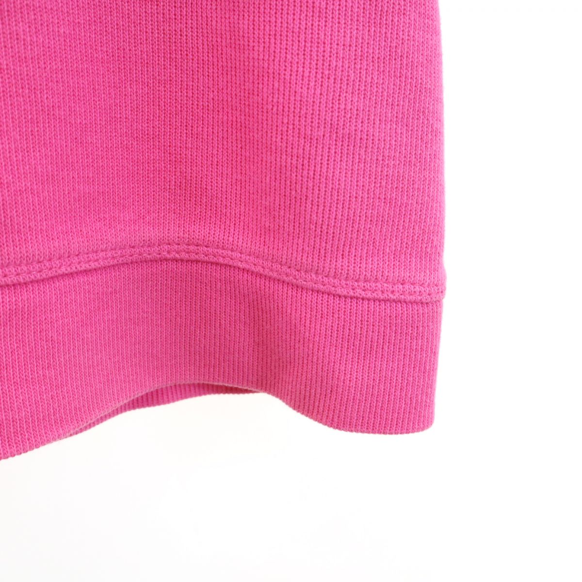 RALPH LAUREN ラルフローレン 長袖 ハーフボタン トレーナー L/G ピンク系 レディース