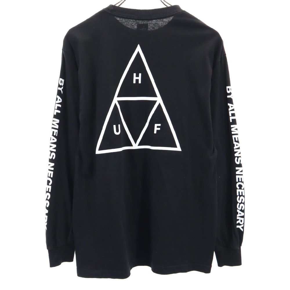 HUF ハフ 長袖 Tシャツ M ブラック ロンT メンズ