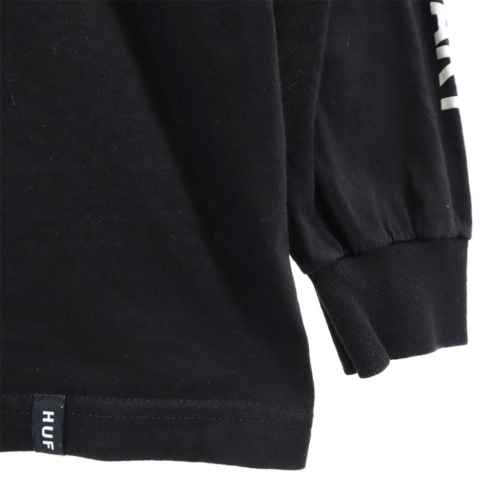 HUF ハフ 長袖 Tシャツ M ブラック ロンT メンズ