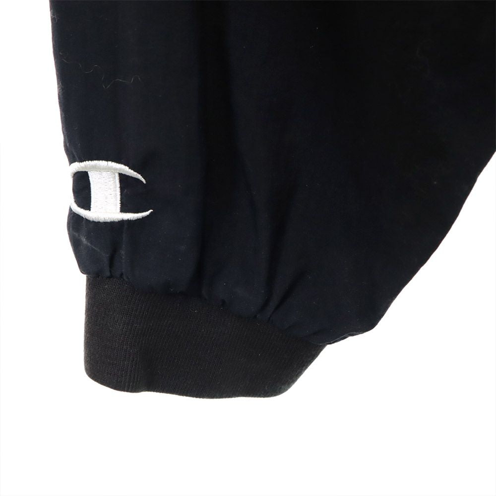 Champion チャンピオン 長袖 ビッグサイズ Tシャツ XXL ブラック系 ロンT メンズ