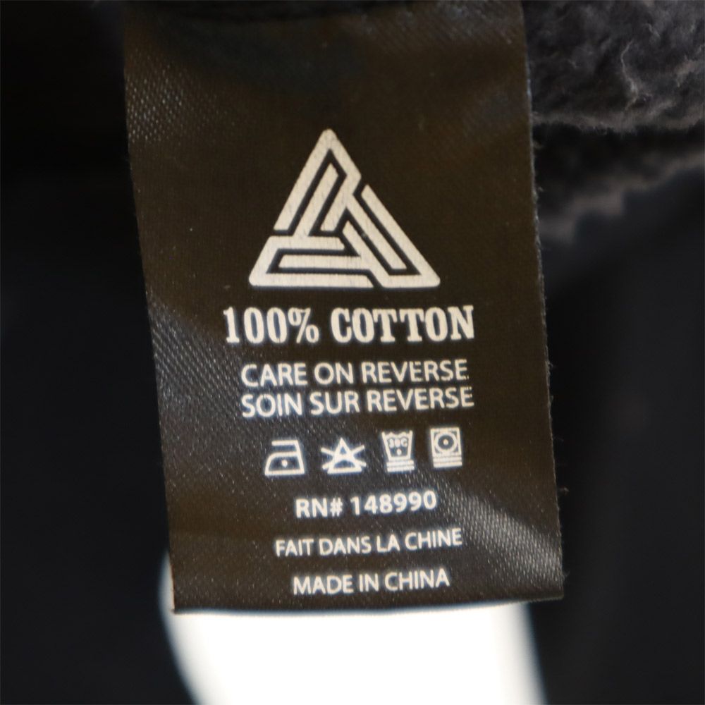 BLACK PYRAMID ブラックピラミッド 長袖 スウェットパーカー L ブラック プルオーバー ロゴ メンズ