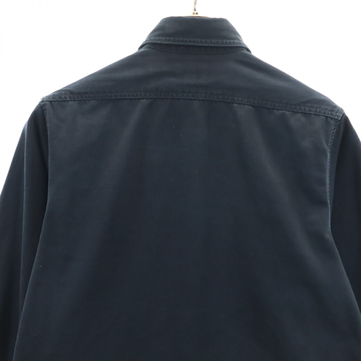 バズリクソンズ 東洋エンタープライズ 日本製 長袖 ヘリンボーン ワークシャツ S ネイビー Buzz Rickson's メンズ