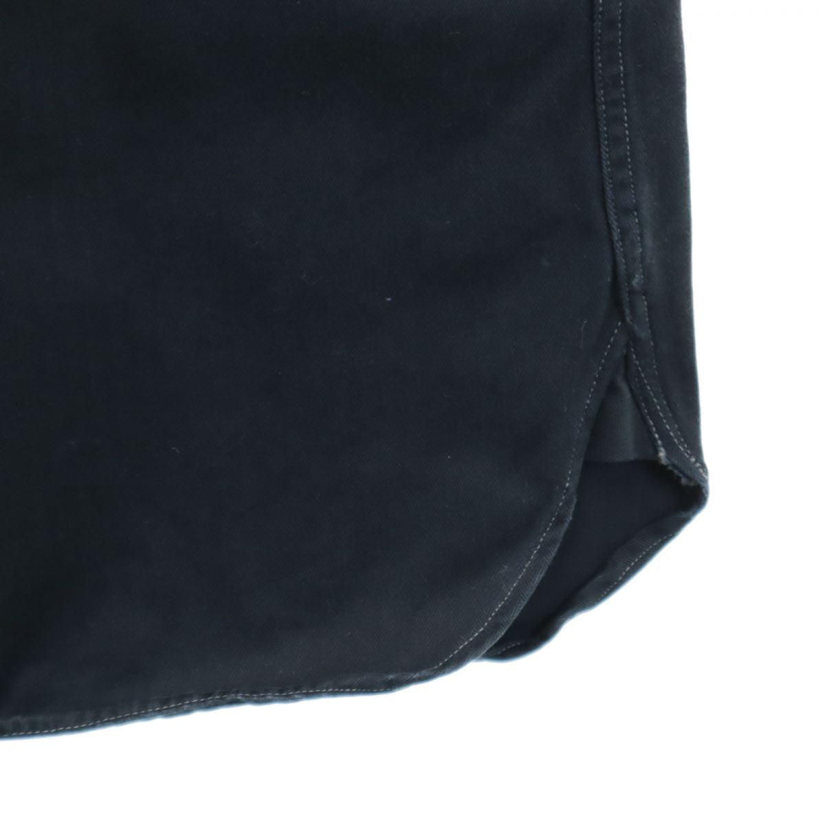 バズリクソンズ 東洋エンタープライズ 日本製 長袖 ヘリンボーン ワークシャツ S ネイビー Buzz Rickson's メンズ