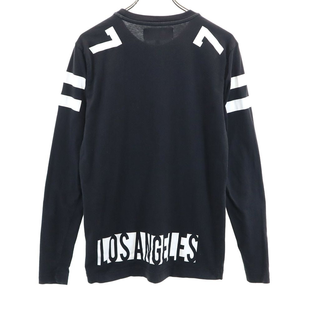 HYDROGEN ハイドロゲン 長袖 Tシャツ S ブラック ロンT メンズ