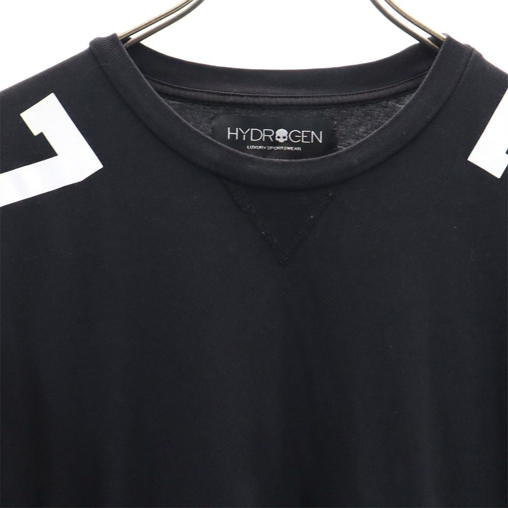 HYDROGEN ハイドロゲン 長袖 Tシャツ S ブラック ロンT メンズ