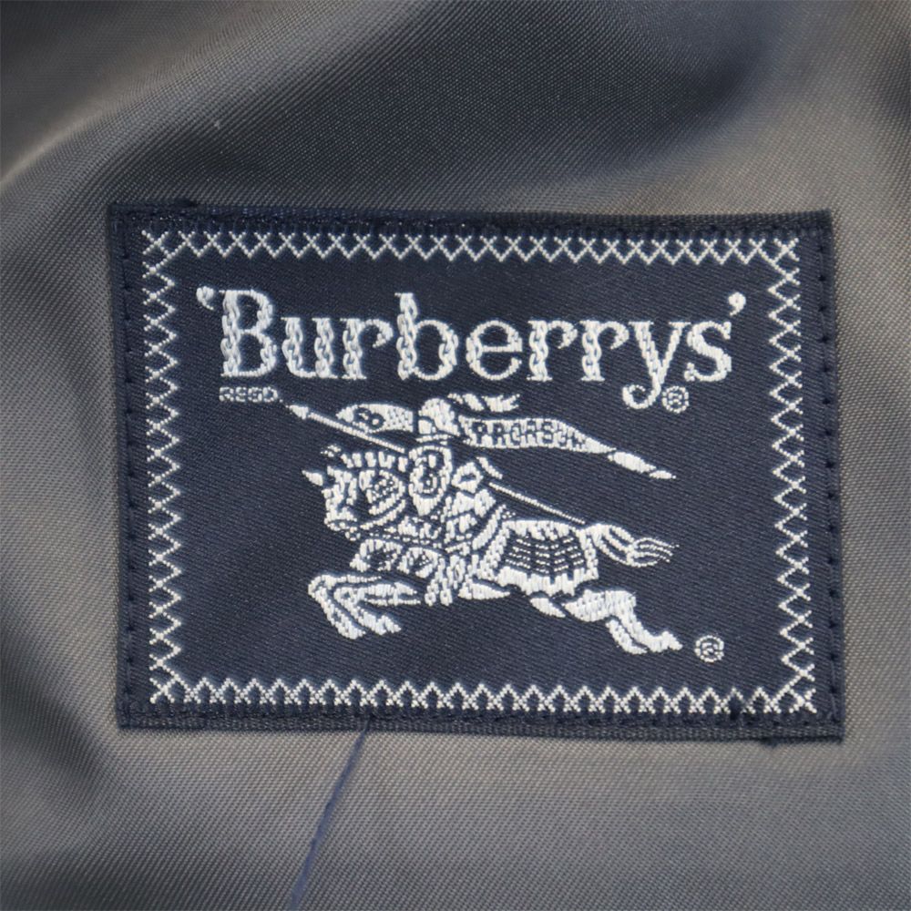 Burberrys バーバリーズ 90s オールド ベスト付き ウール テーラードジャケット 92-80-170A5 グレー メンズ