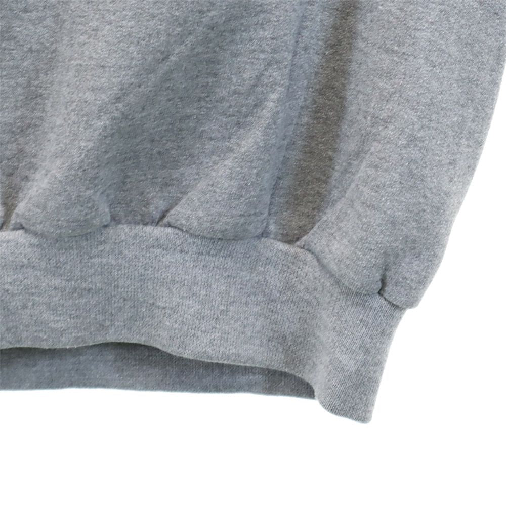 JERZEES ジャージーズ 長袖 トレーナー L グレー スウェット 裏起毛 刺繍 メンズ