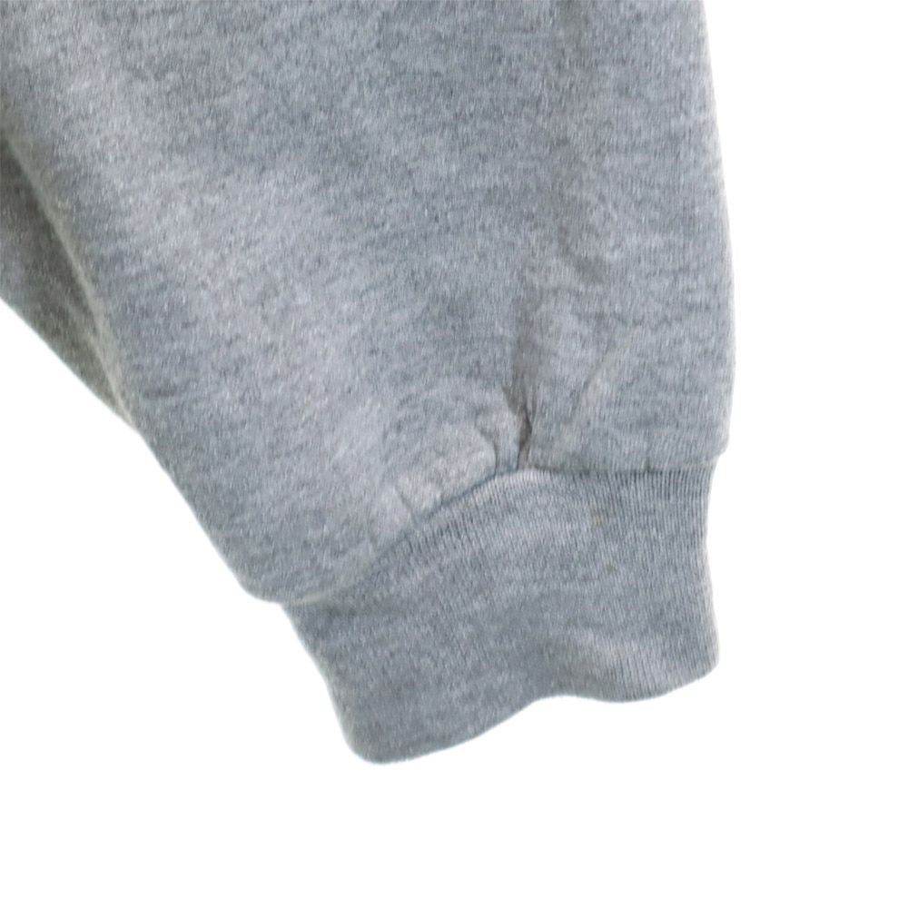 JERZEES ジャージーズ 長袖 トレーナー L グレー スウェット 裏起毛 刺繍 メンズ